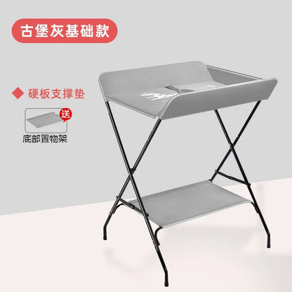 Multi-functional Baby Care Table, Newborn Baby Touch Table, Baby Diaper Changing Portable, Foldable Washable Bath Stand
