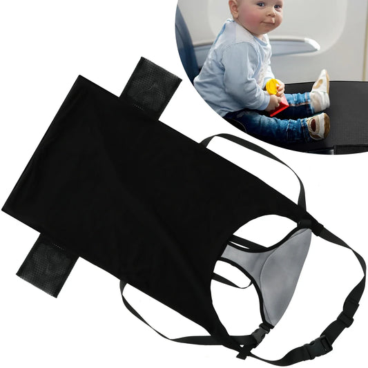 Toddler Airplane Seat Extender Flight Travel Bed to Save Mom's Lap Portable Toddlers Plane Foot Rest for Flying Fit Economy Seat