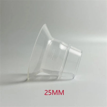 Adaptateur d'inserts en silicone 14 mm, 16 mm, 18 mm, 20 mm, 22 mm, 24 mm, pour tire-lait, taille de calibre pour gobelet de collecte, accessoire pour tire-lait