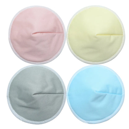Lot de 4 paires de coussinets d'allaitement réutilisables de haute qualité, doux pour la peau des femmes enceintes, lavables après l'accouchement, accessoire d'allaitement