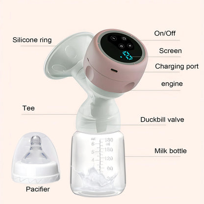 Nouveau tire-lait électrique portable rechargeable par USB, extracteur de lait portable, trayeur automatique, confort d'allaitement, sans BPA