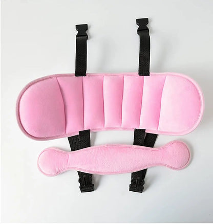 Child Head Fixing Belt Adjustable Car Seat Head Support Auxiliary Belt Preschool Car Seat Neck Decompression Belt