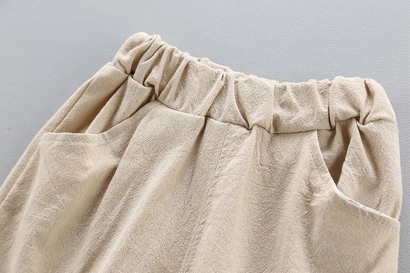 Ensemble de vêtements décontractés pour bébé garçon, haut et short, 2 pièces, été 2024