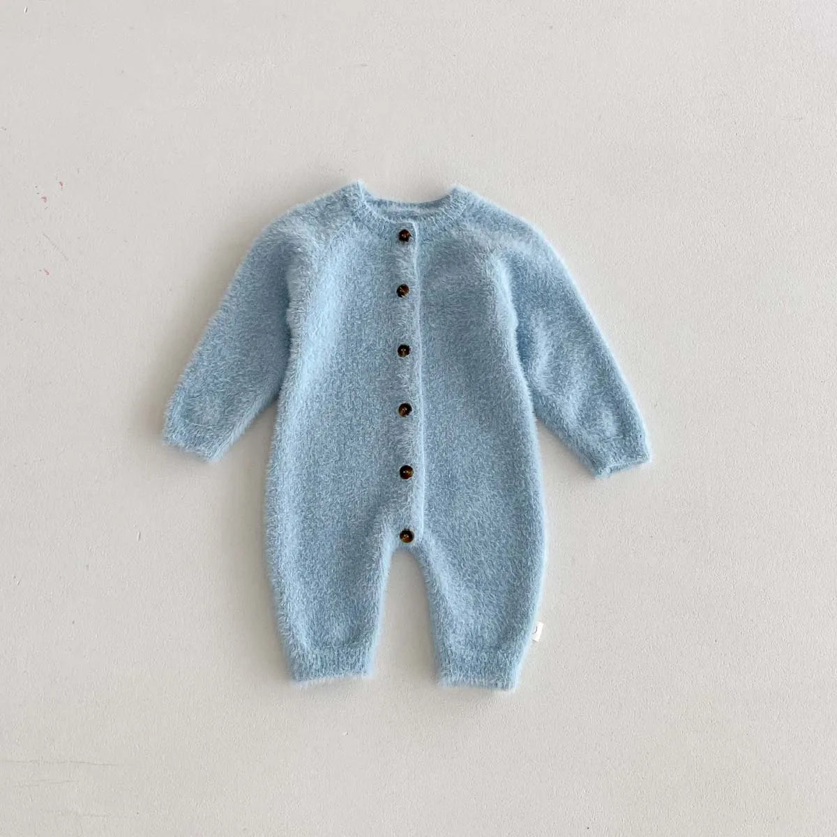 Combinaison en peluche super mignonne pour nouveau-né, automne et hiver, vêtements pour bébés garçons et filles, combinaison douce
