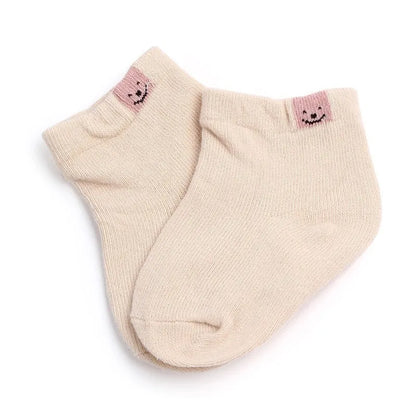 1 paire de chaussettes unisexes en coton pour bébé, nouvelle collection printemps-automne, tendance, mignonnes, couleur bonbon