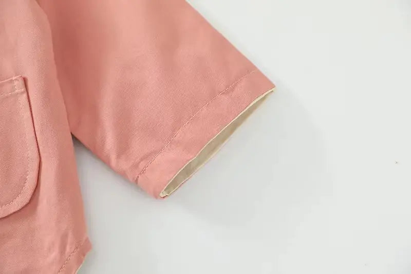 Veste bébé bébé fille coupe-vent printemps et automne nouvelle veste à capuche double face à pois pour enfants veste bébé garçon