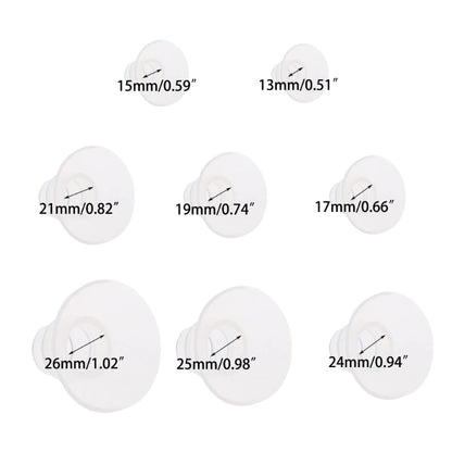 Bride d'insertion pour tire-lait électrique, protection pour tire-lait, accessoires pour tire-lait 13/15/17/19/21/24/25/26 mm X90C