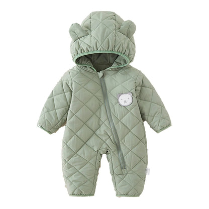 Les nourrissons et les jeunes enfants sortent en hiver avec des manteaux épais en coton à capuche Vêtements d'extérieur pour hommes et femmes Bébé Bébé fille Personnel