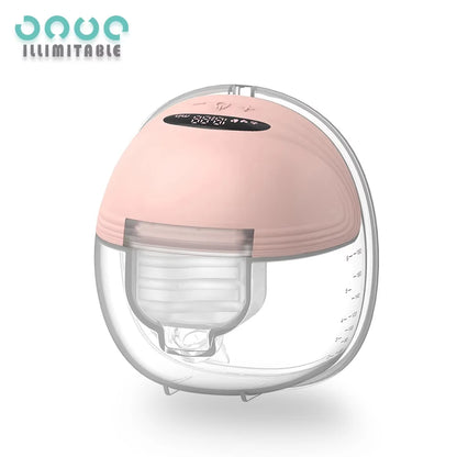 Tire-lait portable, écran intelligent, conception anti-fuite, mains libres, double, électrique, portable, avec 3 modes, 12 niveaux, avec bride de 24 mm