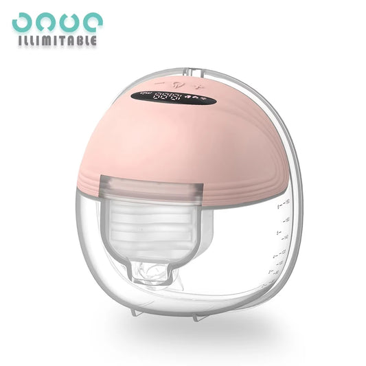 Tire-lait portable, écran intelligent, conception anti-fuite, mains libres, double, électrique, portable, avec 3 modes, 12 niveaux, avec bride de 24 mm