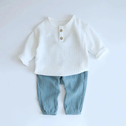 Ensemble de vêtements d'été pour bébé garçon, 2 pièces, t-shirts et shorts à manches courtes, pour bébé fille