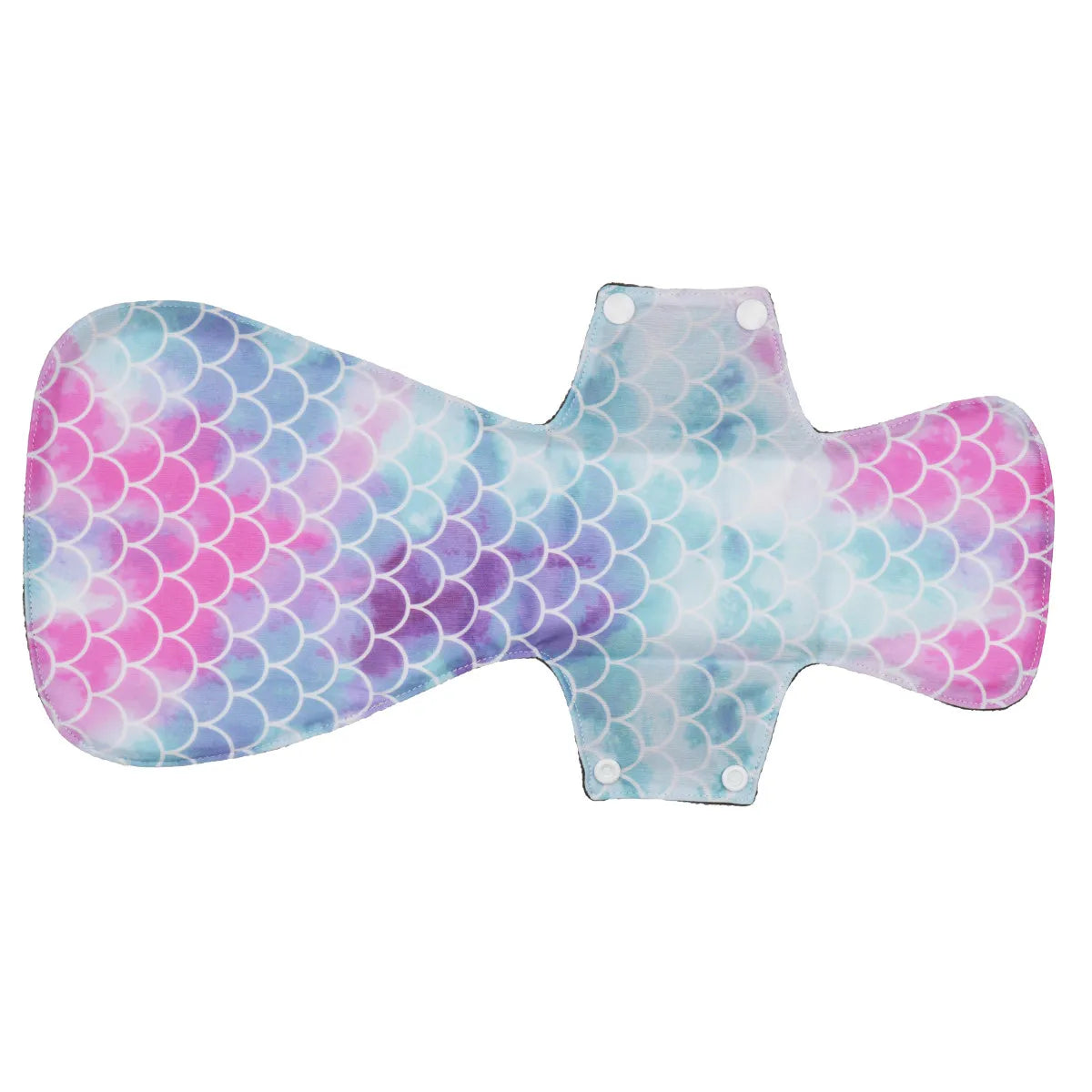 [Sigzagor] Nouvelle serviette hygiénique en tissu XXL en charbon de bambou réutilisable pour la nuit après l'accouchement 16 pouces