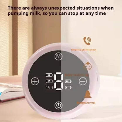 Tire-lait électrique automatique, rechargeable par USB, portable, silencieux, puissant, sans BPA