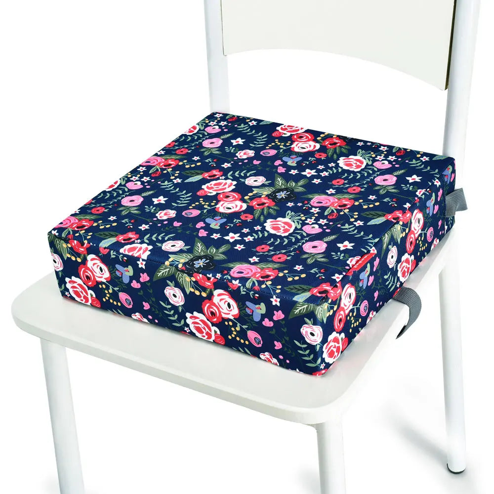Children Increased Chair Pad Adjustable Baby Furniture Booster Seat Portable Kids Dining Heighten Cushion Pram Chair Removable