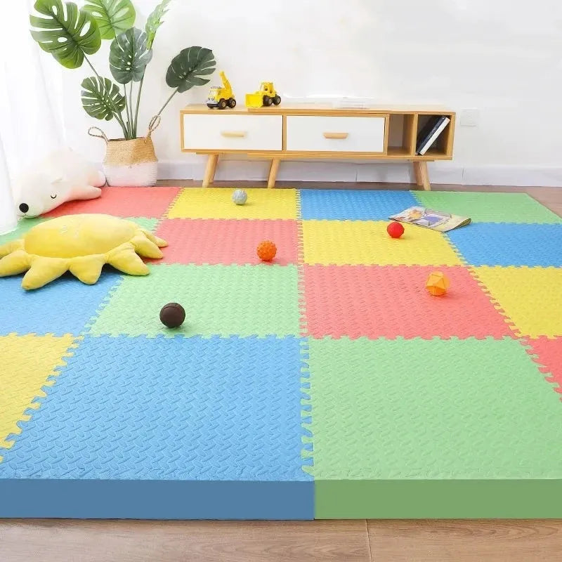 Baby Play Mat 12PCS Thick 1.2cm Activities for Play Mats Tatame Baby Mat Playroom Mat Floor Noise Mat Puzzle Mat Crawling Mat