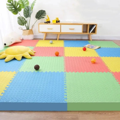 Baby Play Mat 12PCS Thick 1.2cm Activities for Play Mats Tatame Baby Mat Playroom Mat Floor Noise Mat Puzzle Mat Crawling Mat