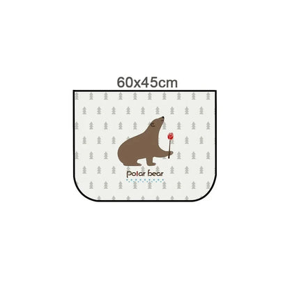 Cartoon Universal Side Window Sunshade UV Protection For Baby Children Car Magnetic Curtain In The Car Window Sunshade Cover