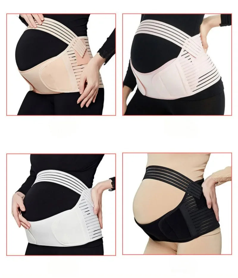 Ceinture de soutien abdominale pour femmes enceintes, ceinture de soutien ajustable pour le dos, ceinture de protection pour la maternité et la grossesse