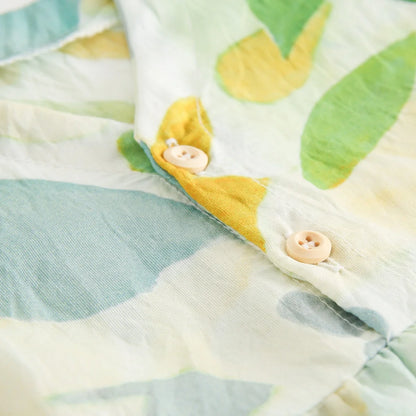 Robe d'été à manches courtes en coton pour petites filles, tenue de vacances, Sanlutoz Notely