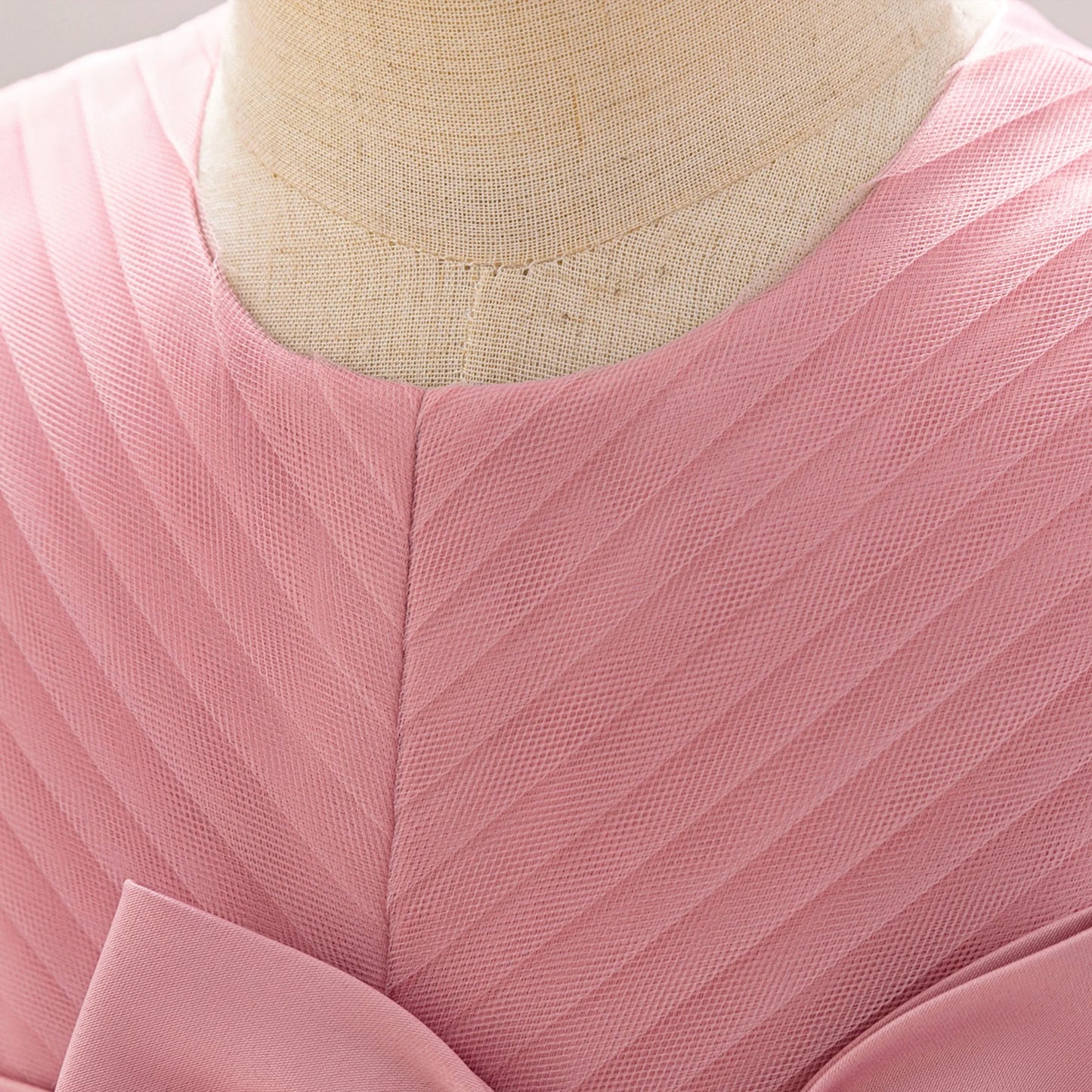 Robe de soirée à paillettes pour petite fille, tenue de bal de fin d'année, de mariage, de Noël, de 1er anniversaire, avec nœud, tenue de princesse en dentelle pour demoiselle d'honneur