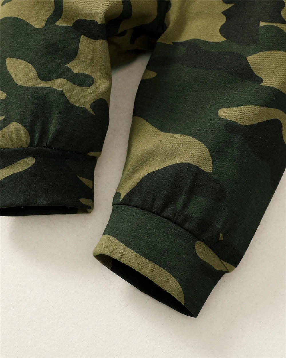 Ensemble 3 pièces pour nouveau-né garçon de 0 à 18 mois, barboteuse à manches courtes et pantalon camouflage avec chapeau, tenue décontractée