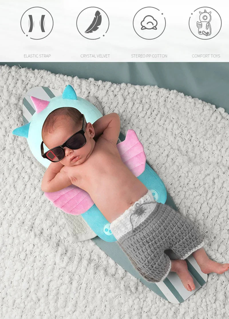 1PC Children's Anti-Fall Pillow Baby Toddler Head Pillow Breathable Pillow Learning To Walk Head Protection Pad Head Protection