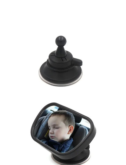 2 In 1 Kids Monitor Baby Rear View Mirror In-Car Baby Observation Mirror Car Rear Seat Child Safety Mirror Easy Installation