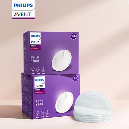 Coussinet d'allaitement jetable anti-débordement PHILIPS AVENT Style fin Sec et respirant Coussinet d'allaitement Anti-débordement de lait 200 pièces