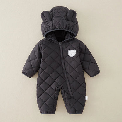 Les nourrissons et les jeunes enfants sortent en hiver avec des manteaux épais en coton à capuche Vêtements d'extérieur pour hommes et femmes Bébé Bébé fille Personnel