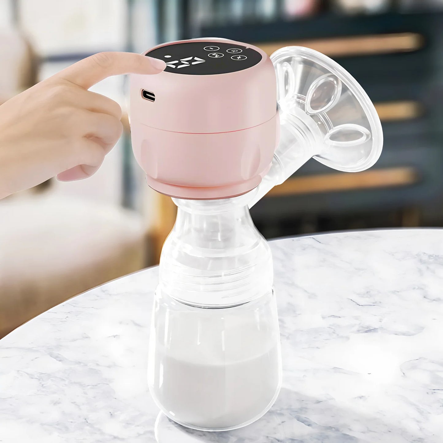 Nouveau tire-lait électrique portable rechargeable par USB, extracteur de lait portable, trayeur automatique, confort d'allaitement, sans BPA