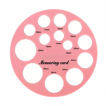 Règle de mesure de tétine double face en silicone, outil efficace pour tire-lait, accessoires pour nouveau-né