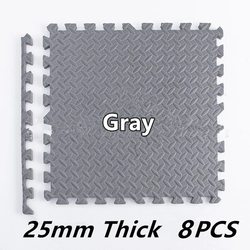 8PCS Tatame Gyms & Playmats Baby Floor Mat Floor Noise Tatamis for Babies Sound Deadening Mat Puzzle Mat Baby Play Gym Mat