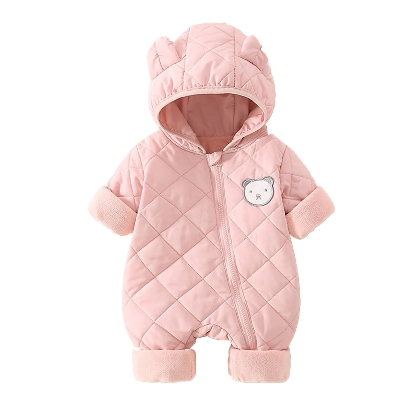 Les nourrissons et les jeunes enfants sortent en hiver avec des manteaux épais en coton à capuche Vêtements d'extérieur pour hommes et femmes Bébé Bébé fille Personnel