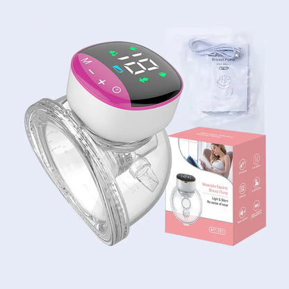 Nouveau tire-lait électrique portable LCD, automatique, mains libres, silencieux, rechargeable par USB, extracteur de lait pour bébé, allaitement maternel, sans BPA