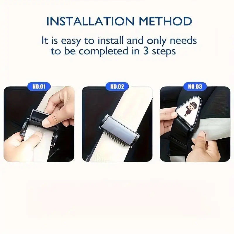 Child Car Seat Belt Retainer Adjustment Fixation Anti-stroke Belt Children Shoulder Guard Buckle Seatbelt for Kids Car-styling