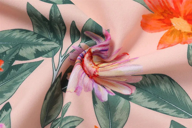 Maillots de bain pour filles TUONXYE, ensemble haut court à épaules dénudées et culotte à imprimé floral, bikini pour enfants, vêtements de plage