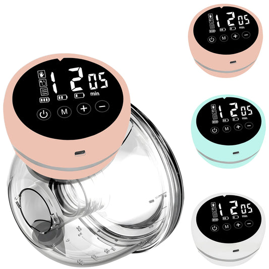 Tire-lait électrique portable, 3 modes, chargeur USB intelligent, collecteur de lait, tire-lait maternel portable