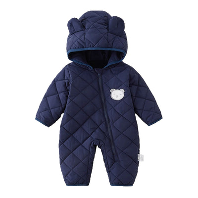 Les nourrissons et les jeunes enfants sortent en hiver avec des manteaux épais en coton à capuche Vêtements d'extérieur pour hommes et femmes Bébé Bébé fille Personnel