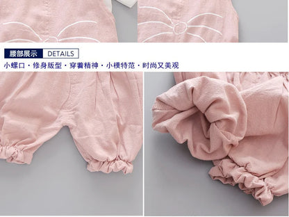 Ensemble de vêtements de printemps pour nouveau-né fille, costume de mode T-shirt + pantalon, vêtements d'extérieur pour bébé fille, ensembles de vêtements de sport
