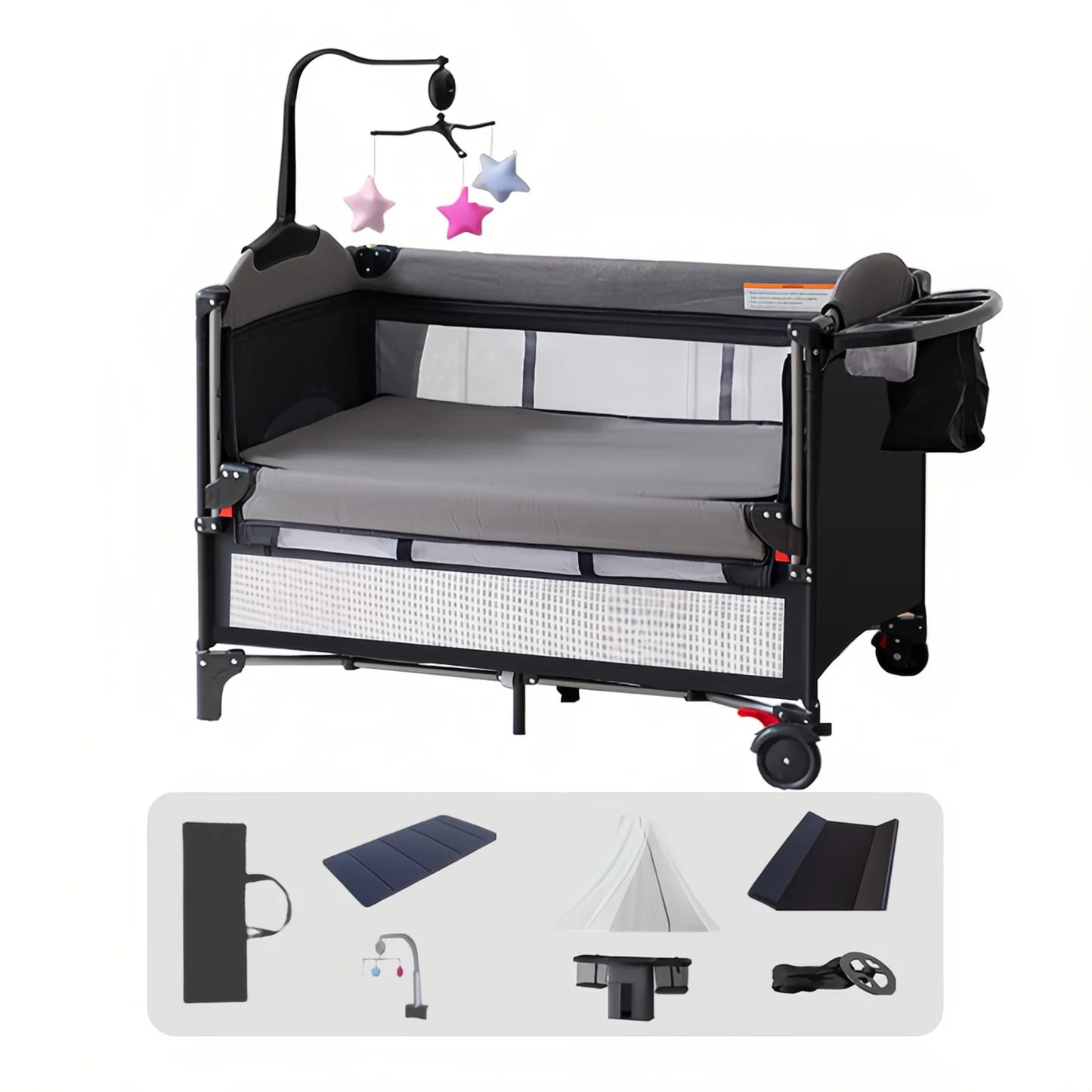 Baby Bed Baby Crib Bed for Newborn baby Cradle for Baby Game Baby Cot Baby nest Multifunctional  Kids  Infant Toddler Children