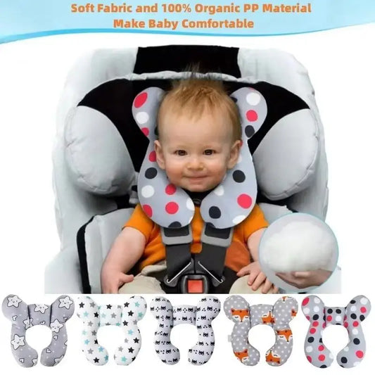 Baby Head Pillow Car Seat Head fixing Pillows Soft Neck Head Cushion Safety Kids Sleep Nap Pillow Outdoor Stroller Baby Pillow