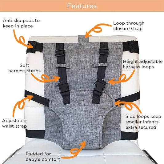 Child Chair Safety Belt Stop Babies Slipping Falling Baby Dining Chair Seat Belt Adjustable Kids Feeding Safety Protection Guard