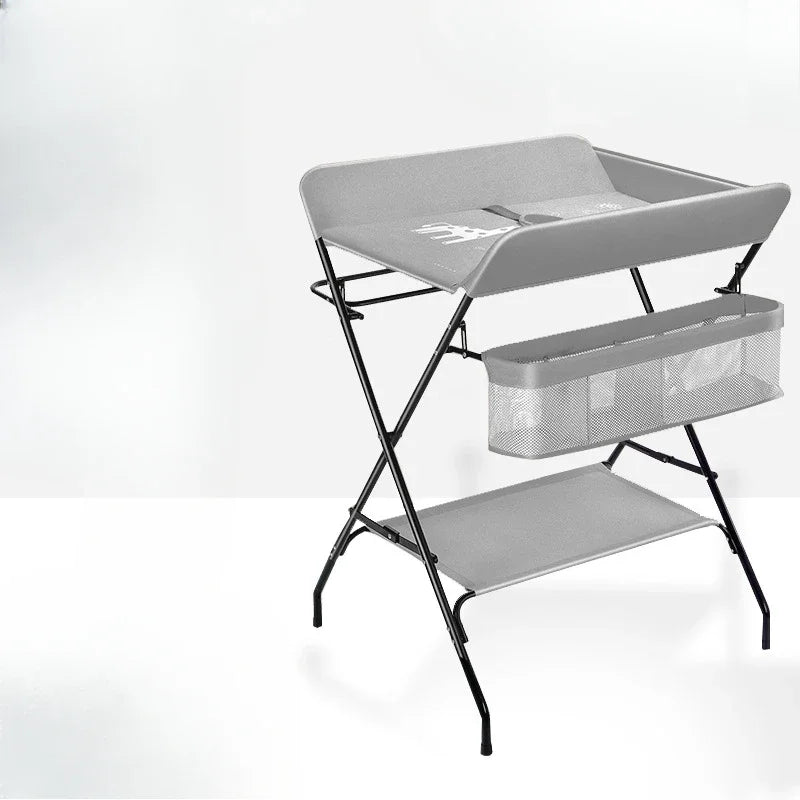 Multi-functional Baby Care Table, Newborn Baby Touch Table, Baby Diaper Changing Portable, Foldable Washable Bath Stand