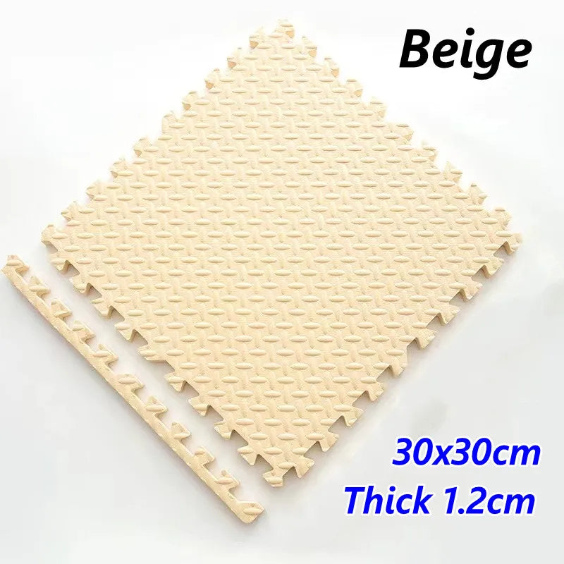 Baby Play Mat 12PCS Thick 1.2cm Activities for Play Mats Tatame Baby Mat Playroom Mat Floor Noise Mat Puzzle Mat Crawling Mat