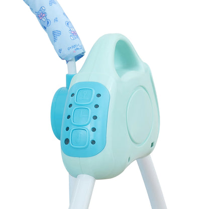 Electric Baby Cradle Folding Baby Swing With 5 Speed Settings And 12 Music Bluetooth Baby Rocker For 0-18 Months 0-25 kg Load