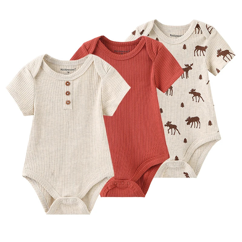 Body côtelé en coton pour nouveau-né, vêtements pour bébé garçon et fille de 0 à 12 mois