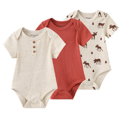 Body côtelé en coton pour nouveau-né, vêtements pour bébé garçon et fille de 0 à 12 mois