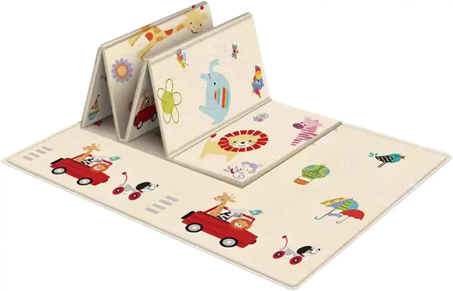 Foldable Lightweight Baby Play Mat, Waterproof Soft Cushion Portable Activity Mat, Non-slip Thick One-piece Foam Crawling Mat