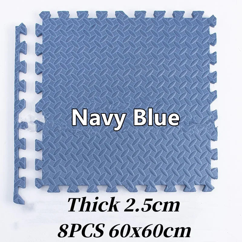 60x60cm Tatame Baby Play Mat Activities Mat for Baby Play Mat 8PCS Baby Game Mat Puzzle Mat Play Mats Baby Mat Baby's Floor Mat