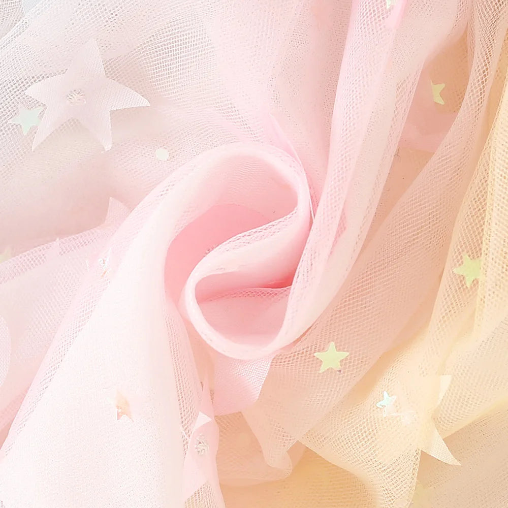 Débardeur d'été pour filles, nouvelle collection de rêve pour enfants, elfe, papillon, arc-en-ciel, robe de princesse